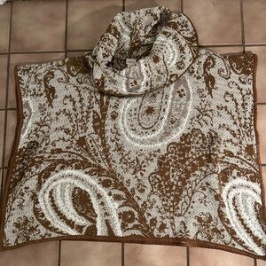 Chico’s vintage poncho beautiful pre-owned